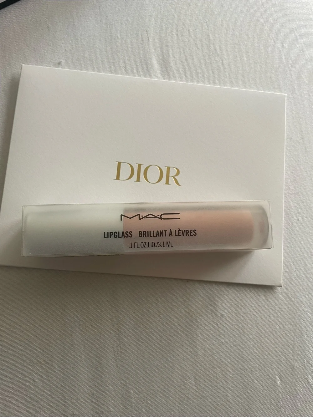 MAC Cosmetics Lipglass Lip Gloss - Nude Beige